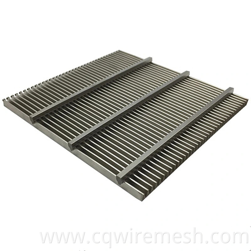 China Supply Low Price Wedge Wire Screen Flat Panel for Filtering and Grain Drying